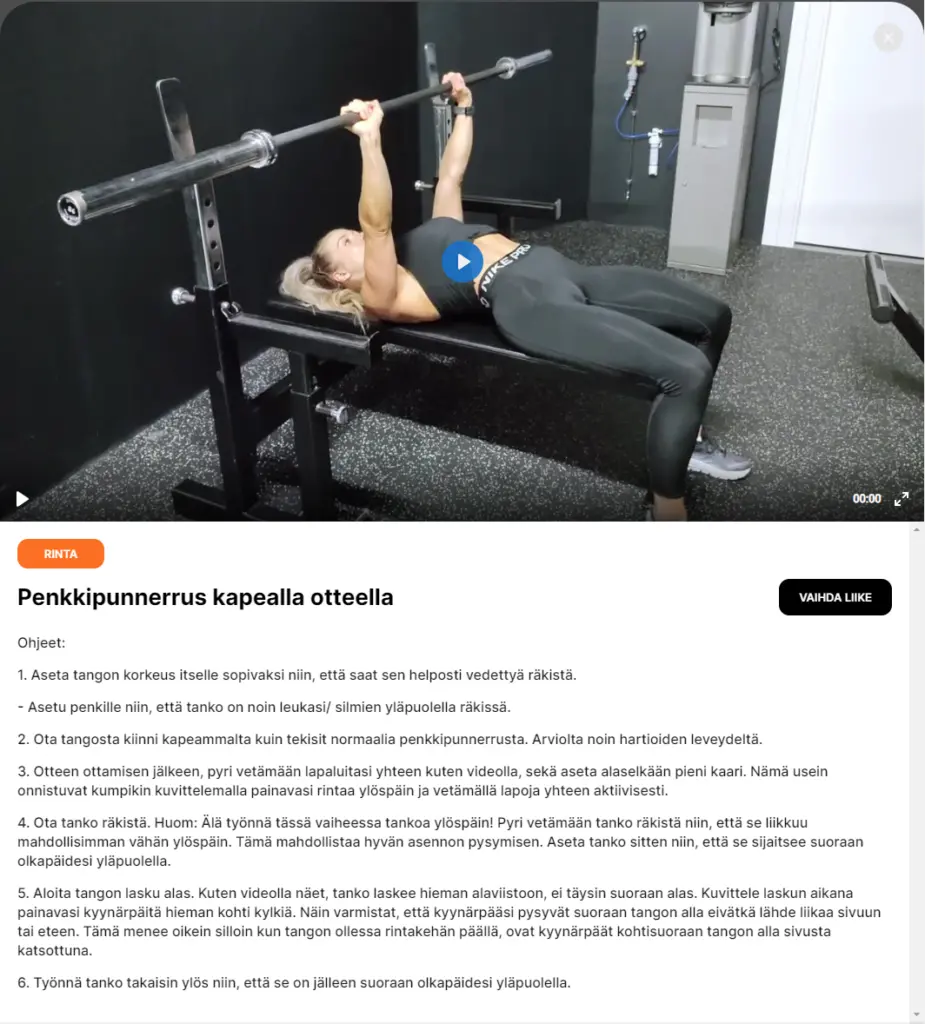 aitofit-ohje AITOFIT treeniohjeet